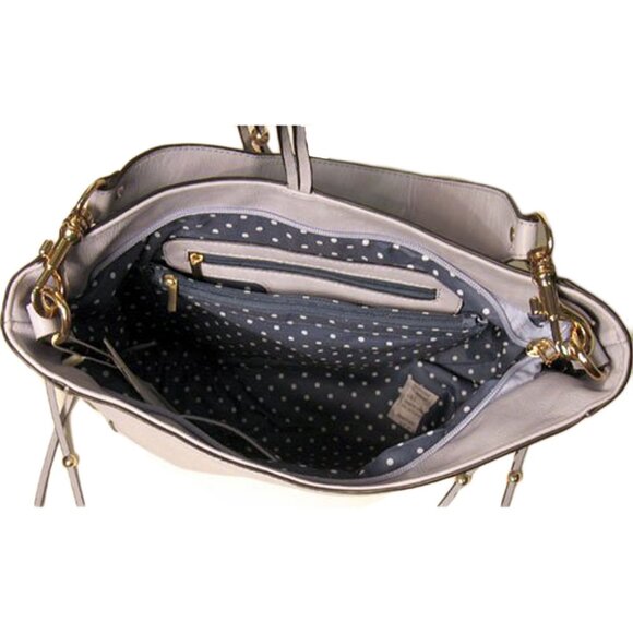 Tigerstars Grayish Blue Tassel Shoulder Bag - Picture 3 of 3